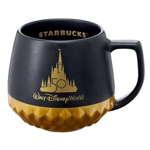 ⚠️ Starbucks Disney World 50th Anniversary Luxe Logo edition Mug